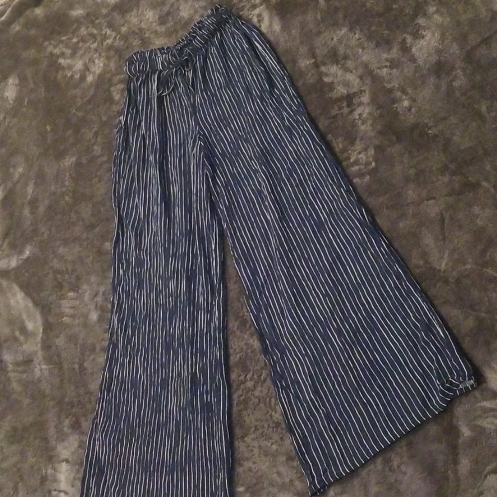 |Navy flowy pants|NWOT|